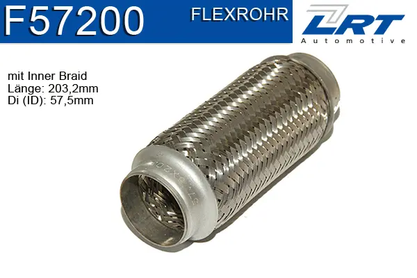 Flexible Pipe, exhaust system (F57200)