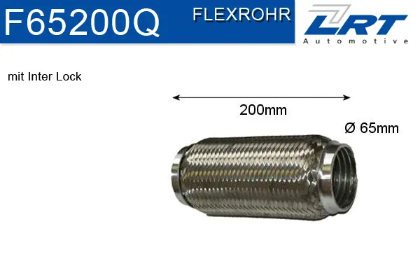 Flexible Pipe, exhaust system (F65200Q)