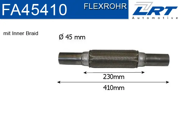 Flexible Pipe, exhaust system (FA45410)