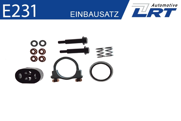 Mounting Kit, catalytic converter (E231)