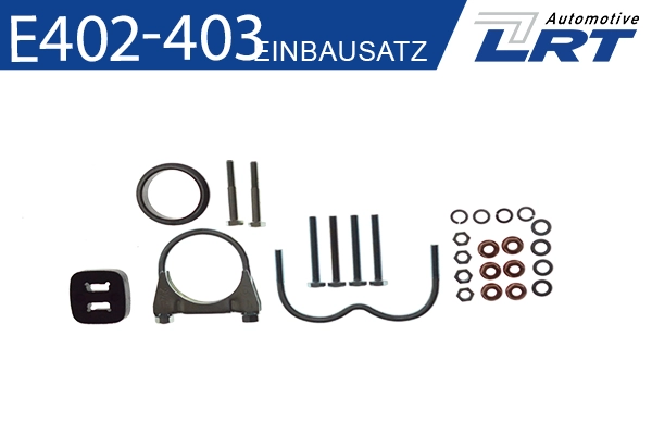 Mounting Kit, catalytic converter (E402-403)