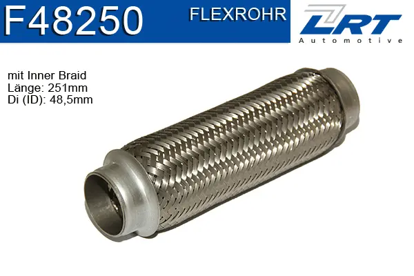 Flexible Pipe, exhaust system (F48250)