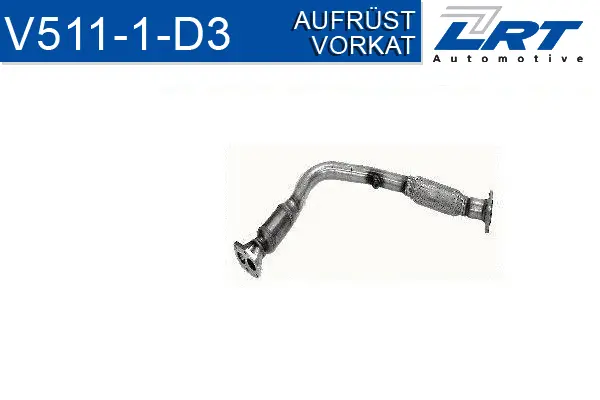Retrofit Kit, pre-catalytic converter (V511-1-D3)
