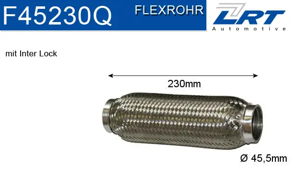 Flexible Pipe, exhaust system (F45230Q)