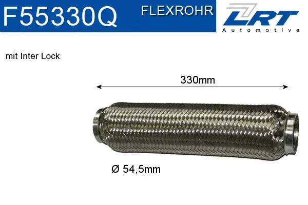 Flexible Pipe, exhaust system (F55330Q)