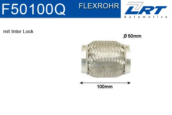 Flexible Pipe, exhaust system (F50100Q)