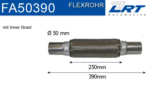 Flexible Pipe, exhaust system (FA50390)