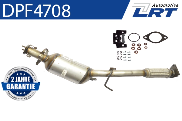 Soot/Particulate Filter, exhaust system (DPF4708)