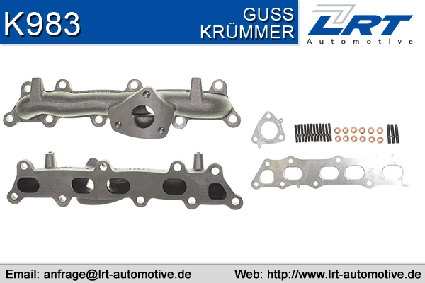 Manifold, exhaust system