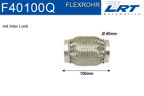 Flexible Pipe, exhaust system (F40100Q)