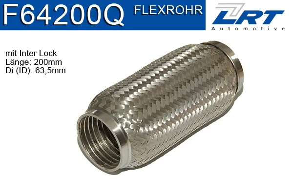 Flexible Pipe, exhaust system (F64200Q)