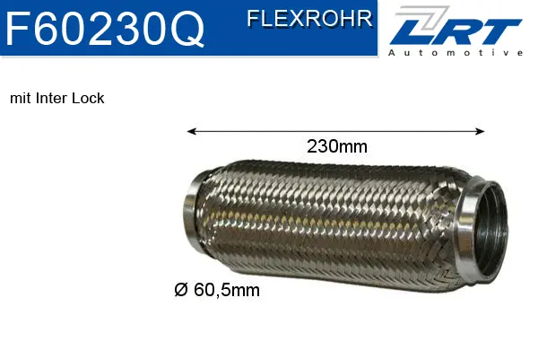 Flexible Pipe, exhaust system (F60230Q)
