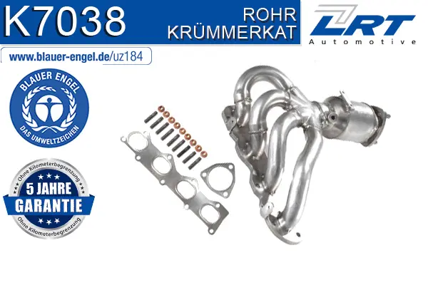 Manifold Catalytic Converter (K7038)