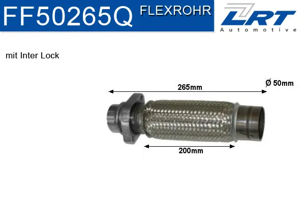 Repair Pipe, catalytic converter (FF50265Q)