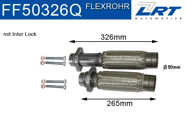 Repair Pipe, catalytic converter (FF50326Q)