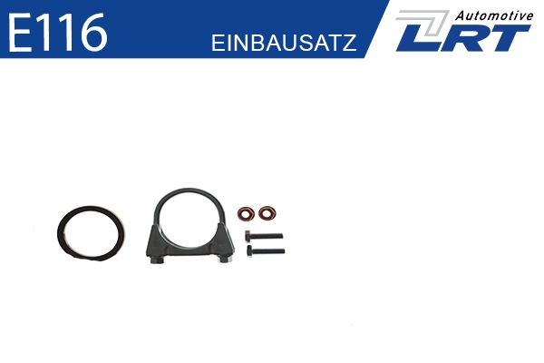 Mounting Kit, catalytic converter (E116)