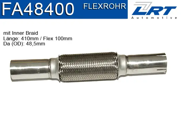 Flexible Pipe, exhaust system (FA48400)