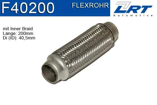 Flexible Pipe, exhaust system (F40200)