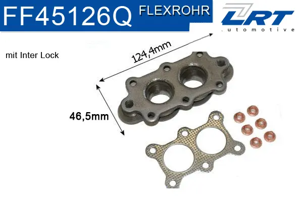 Repair Pipe, catalytic converter (FF45126Q)