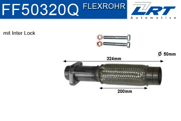 Repair Pipe, catalytic converter (FF50320Q)