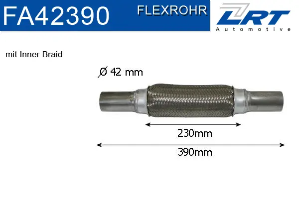 Flexible Pipe, exhaust system (FA42390)