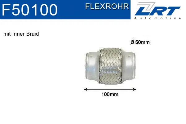 Flexible Pipe, exhaust system (F50100)