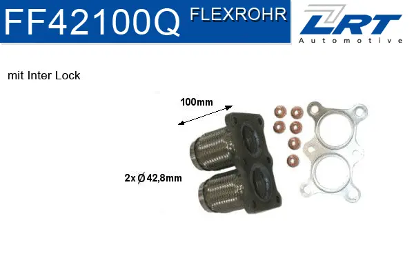 Repair Pipe, catalytic converter (FF42100Q)