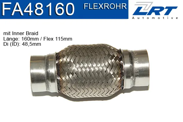 Flexible Pipe, exhaust system (FA48160)