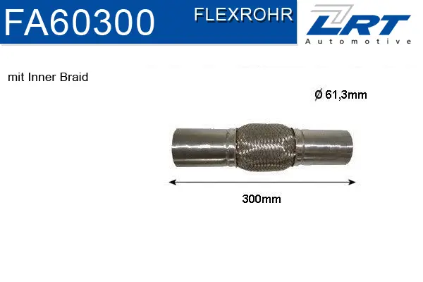 Flexible Pipe, exhaust system (FA60300)