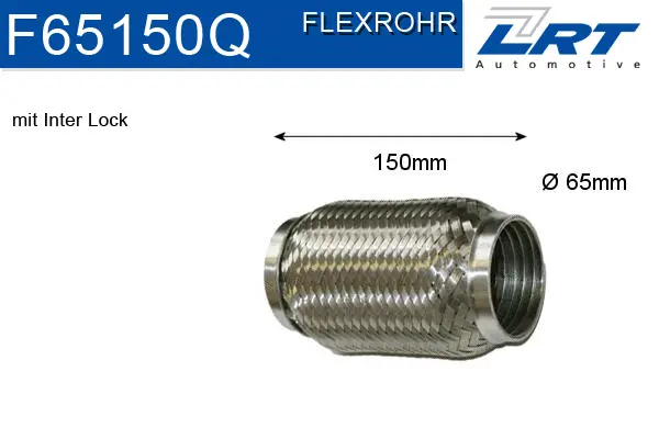 Flexible Pipe, exhaust system (F65150Q)