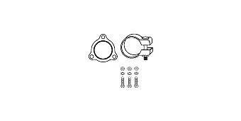 Mounting Kit, catalytic converter (82 15 6538)