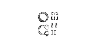 Mounting Kit, catalytic converter (82 23 4407)