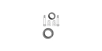 Mounting Kit, catalytic converter (82 14 1826)