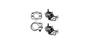 Mounting Kit, exhaust system (82 23 4185)