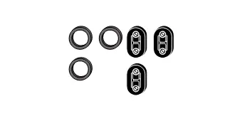 Mounting Kit, exhaust system (82 42 4287)