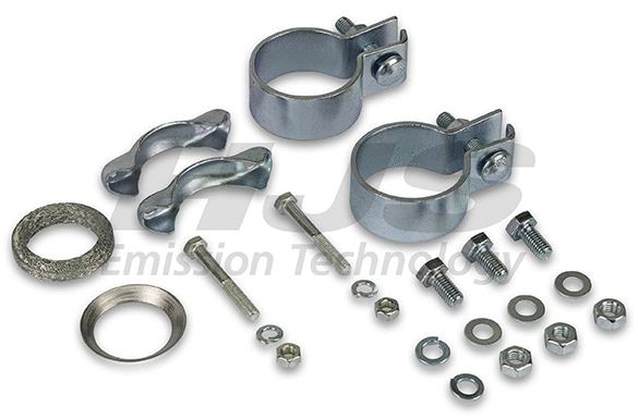Mounting Kit, exhaust pipe (82 11 1008)