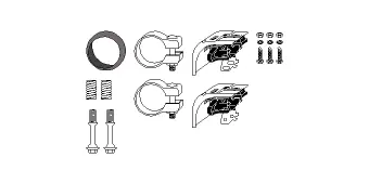 Mounting Kit, exhaust system (82 23 4161)