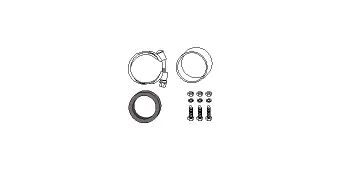 Mounting Kit, soot/particulate filter (82 13 2656)