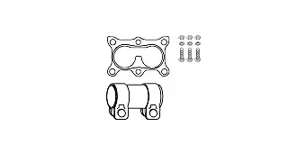 Mounting Kit, catalytic converter (82 11 3226)