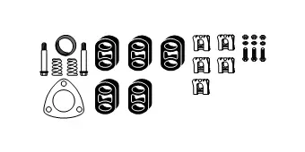 Mounting Kit, exhaust system (82 14 0554)