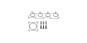 Mounting Kit, exhaust manifold (82 11 3255)