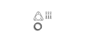 Mounting Kit, catalytic converter (82 40 5600)