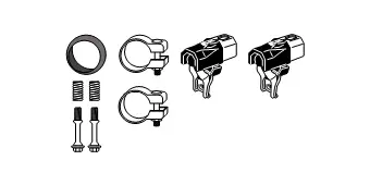 Mounting Kit, exhaust system (82 23 4173)