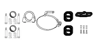 Mounting Kit, exhaust system (82 14 0532)