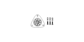 Mounting Kit, soot/particulate filter (82 14 3394)