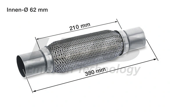 Flexible Pipe, exhaust system (83 00 8594)