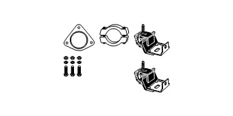 Mounting Kit, exhaust system (82 23 4170)