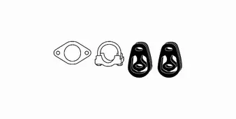 Mounting Kit, exhaust system (82 15 6413)