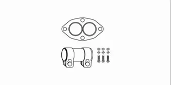 Mounting Kit, catalytic converter (82 12 2302)