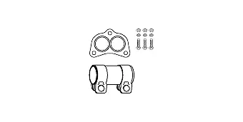 Mounting Kit, catalytic converter (82 11 2242)